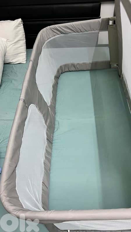 3 in 1 baby bedside sleeper crib 3