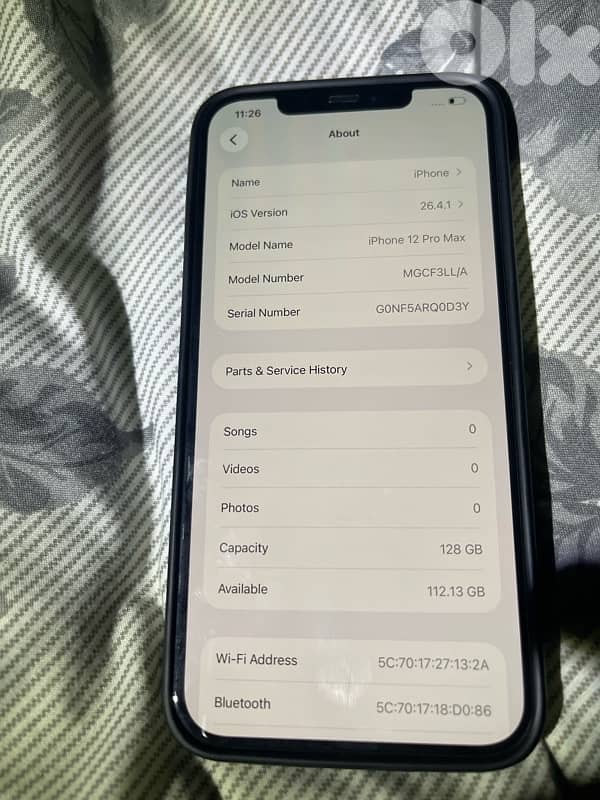 iPhone 12 pro max 128 1