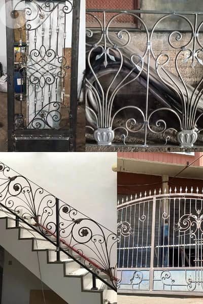 حديد قرميد،حداد فرنجي،طاقة شمسية،شبابيك درابزون ديكورات حماية دفاعات