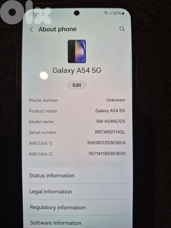 Samsung A54 5G 256GB 1