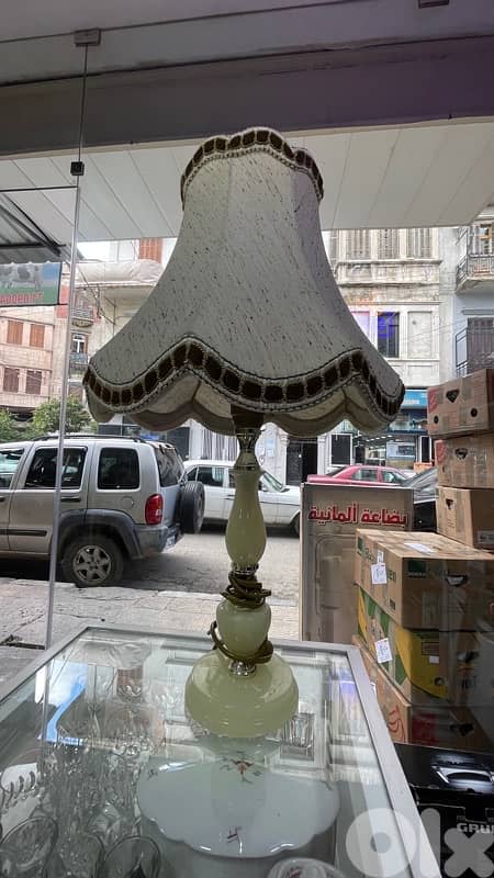 Vintage alabaster Table Lamps 1