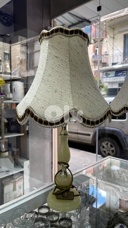 Vintage alabaster Table Lamps 2
