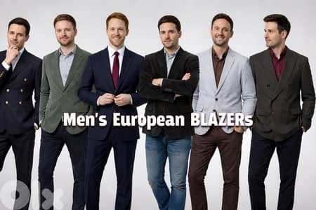 Special Offer of Male European Blazers