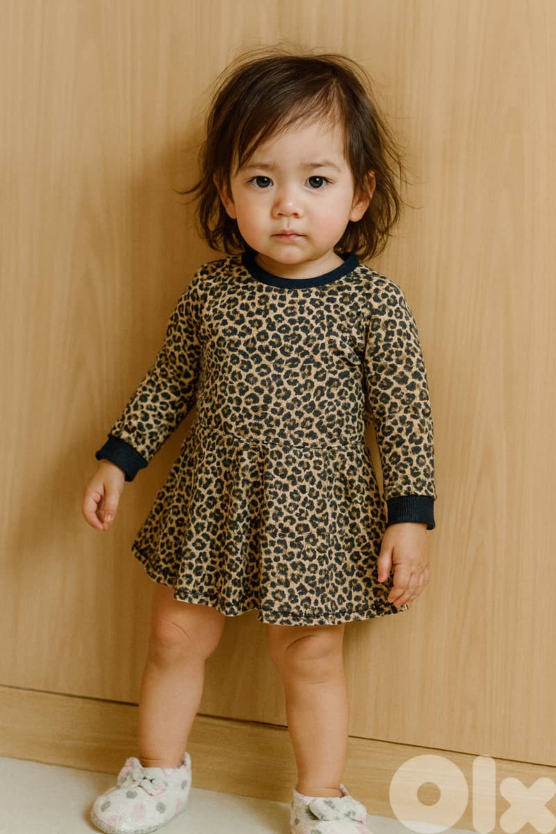 Baby's Leopard Print Dress 3