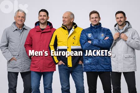 Men's Jackets from European Brands
