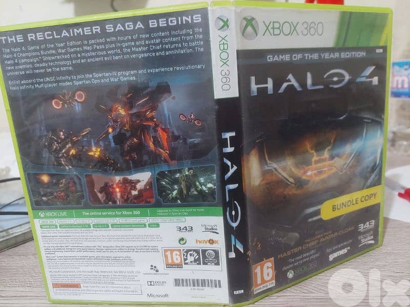 xbox 360 halo 4 like new 1