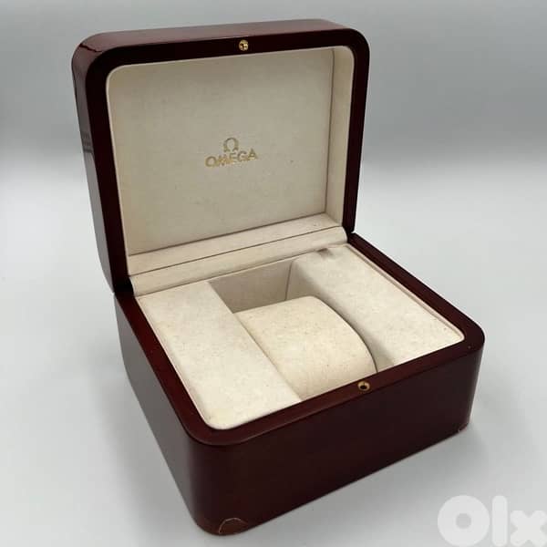 Original Vintage Omega Wood Watch Box 1