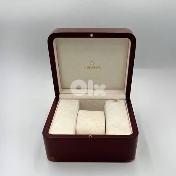 Original Vintage Omega Wood Watch Box 2