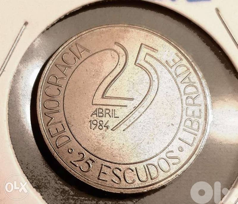 Portugal 1984 10th anniversary of the Carnation Revolution 1