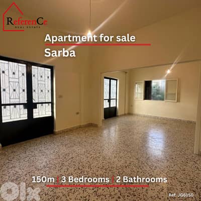 Apartment in Sarba for sale شقة في صربا