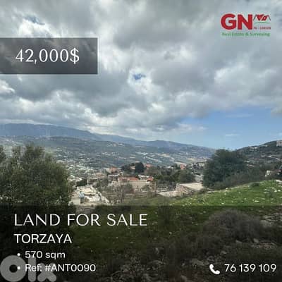 For Sale Prime Land in Torzaya 570m² ONLY for 42K في تورزايا