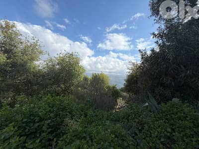 Land for Sale in Beit Meri – Open Mountain View أرض للبيع في بيت مري