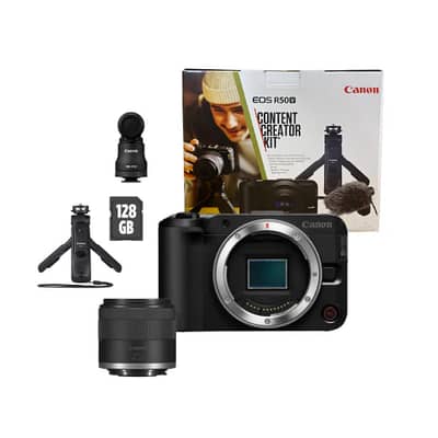 Canon EOS R50 V Mirrorless Camera Content Creator Kit