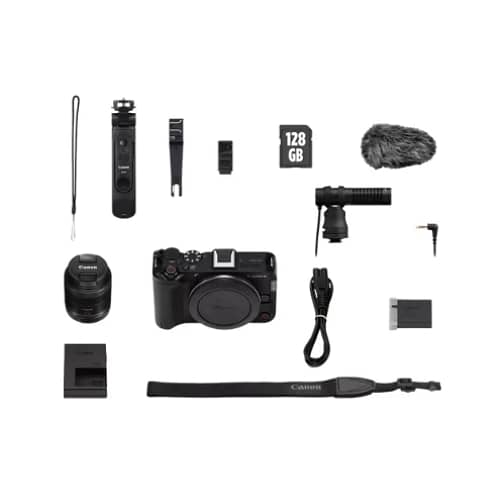 Canon EOS R50 V Mirrorless Camera Content Creator Kit 2