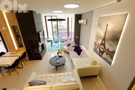 Luxury semi furnished duplex 150 m2 Chalet+terrace+ 4sale in Faraya