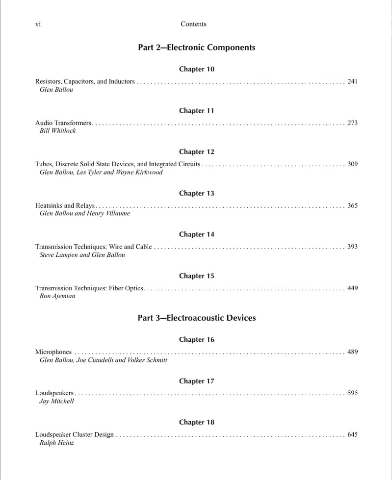 Handbook for Sound Engineers 4th Edition by Glen Ballou (eBook) 4