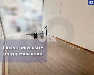 Facing University , On the main road , Jounieh /جونيه  REF#GZ134892