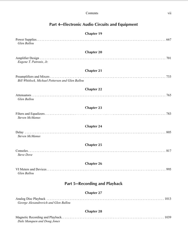 Handbook for Sound Engineers 4th Edition by Glen Ballou (eBook) 5