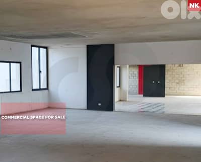 Commercial space for sale/Balconies/Elevator/Zalka/الزلقا/REF#NK134260