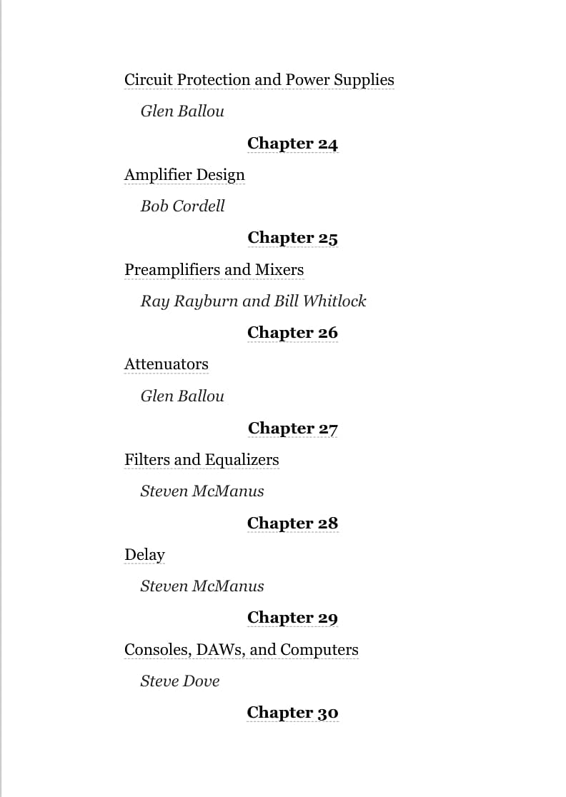 Handbook for Sound Engineers 5th edition by Glen Ballou (eBook) 8