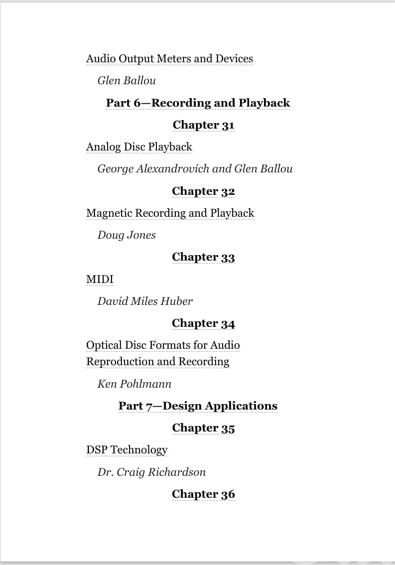 Handbook for Sound Engineers 5th edition by Glen Ballou (eBook) 9