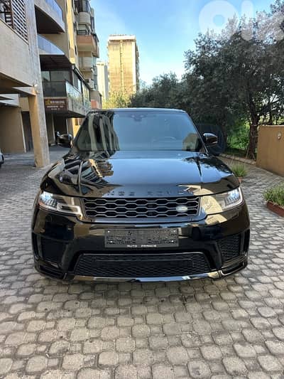 Range Rover Sport V6 HSE 2018 black on black clean carfax-72000 miles
