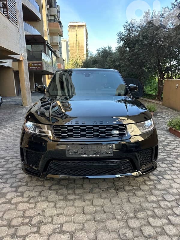 Range Rover Sport V6 HSE 2018 black on black clean carfax-72000 miles ...