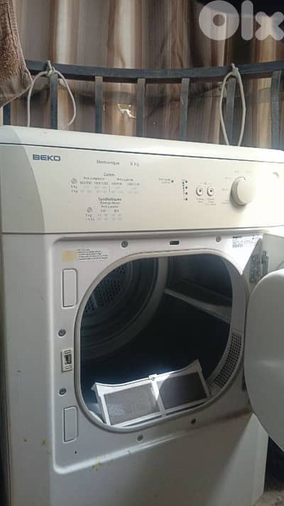 Waching dryer machine used