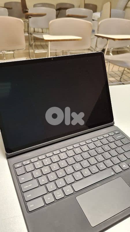 Samsung Galaxy Tab s10+ with Original Samsung Keyboard. 1
