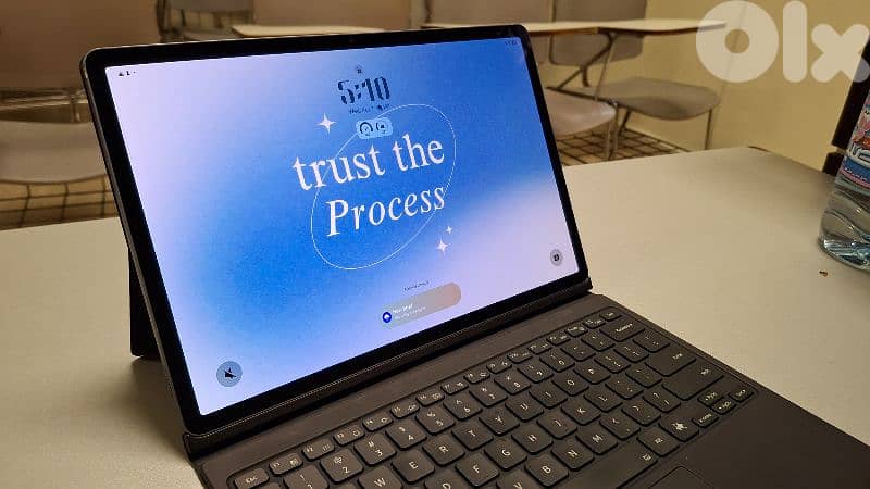 Samsung Galaxy Tab s10+ with Original Samsung Keyboard. 2