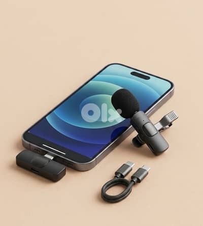 Wireless Lavalier Microphone for Vlogs & Interviews