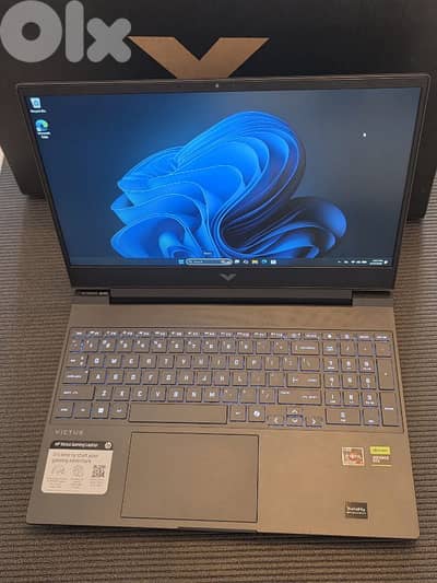 HP VICTUS RYZEN 7 7445HS WITH RTX 4050 & 1 TERRA NVME OPEN BOX