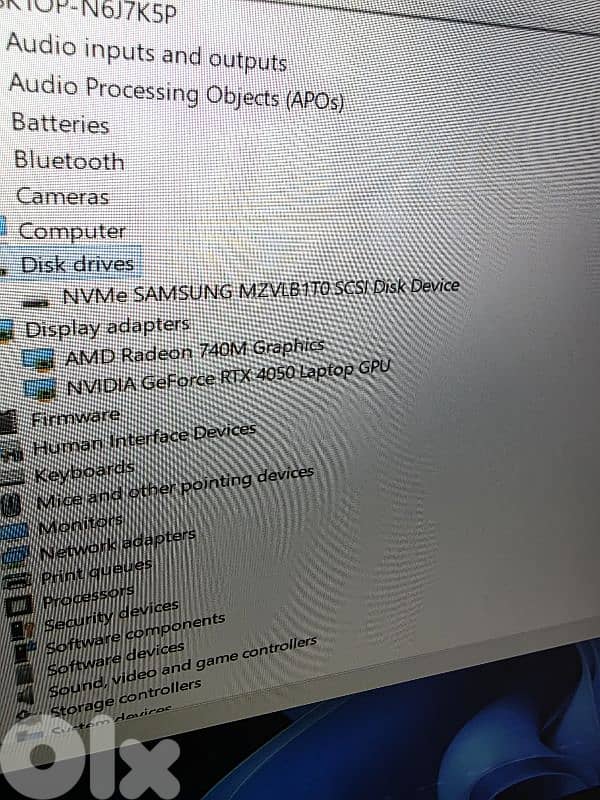 HP VICTUS RYZEN 7 7445HS WITH RTX 4050 & 1 TERRA NVME OPEN BOX 8
