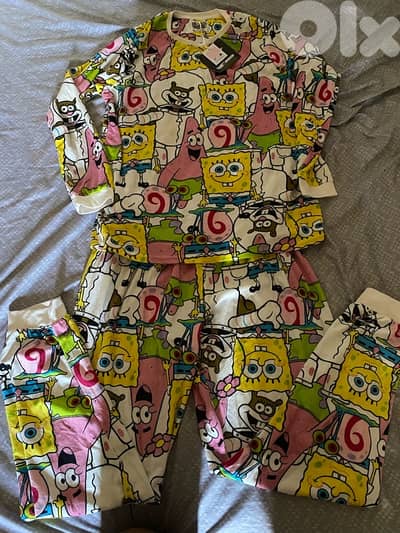 spongebob pyjama