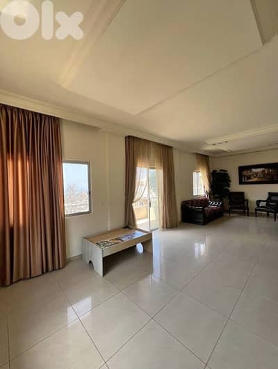 170 sqm +200 swm Terrace apartment for sale in Ain El Rihani -600$/sqm