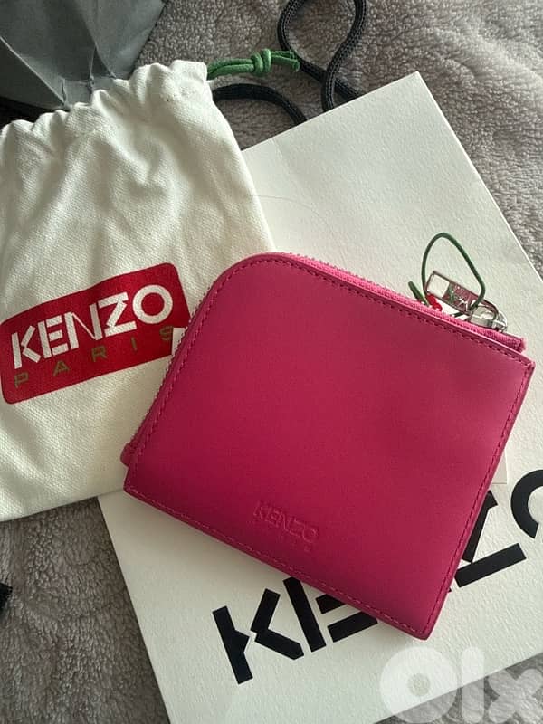 REAL KENZO HOT PINK WALLET (new condition) 1