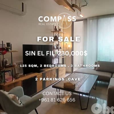 Catchy Apartment for sale Saloumi sin el fill FULLY FURNISHED