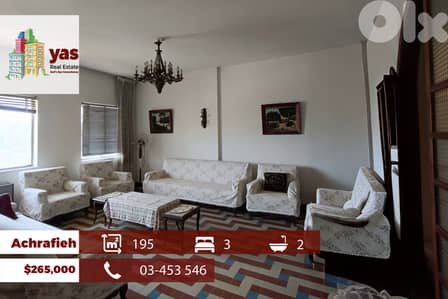 Achrafieh 195m2 | Well Maintained | Prime Location | AA