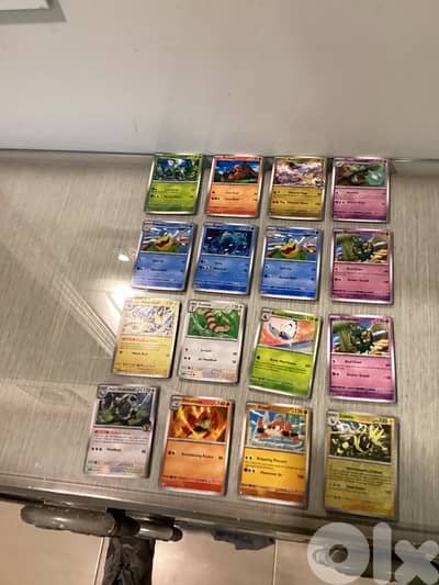 16 rare cards ( contains cards 120hp to 140 hp)