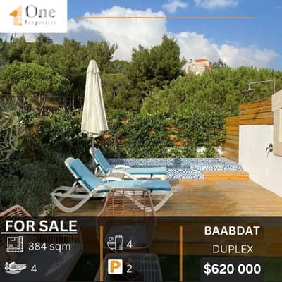 DUPLEX FOR SALE IN BAABDAT