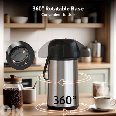 SPICE & SOUL PUMP action vaccum flask  keep drink hot/cold.