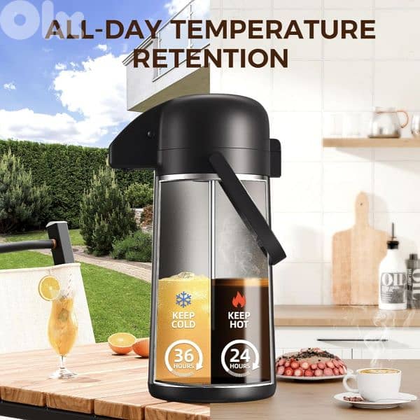 SPICE & SOUL PUMP action vaccum flask  keep drink hot/cold. 4