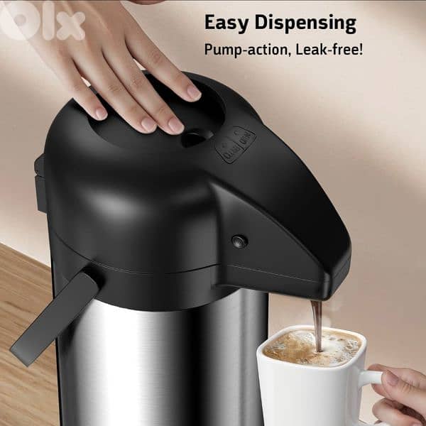 SPICE & SOUL PUMP action vaccum flask  keep drink hot/cold. 7