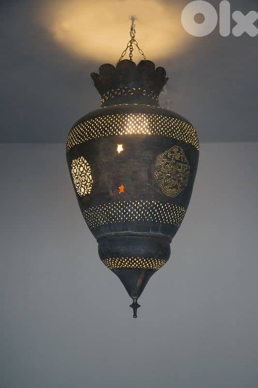 morrocon large bronze lantern 2