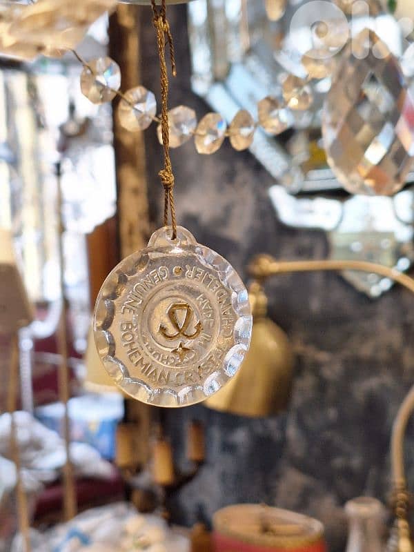 bohemian crystal czech opaline chandelier 5