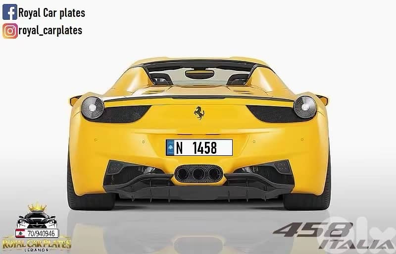 N 1458 for ferrari 458 2