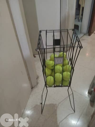 Wilson 75 tennis pick up ball hooper for sale