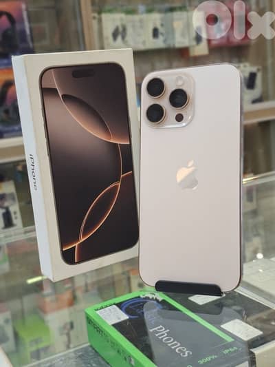 Used 16 pro max 256 gb 242 cycle