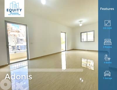 220 SQM Apartment For Sale In Adonis شقة للبيع #RK28427