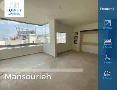 127 SQM Apartment For Sale In Mansourieh شقة للبيع #HH28551